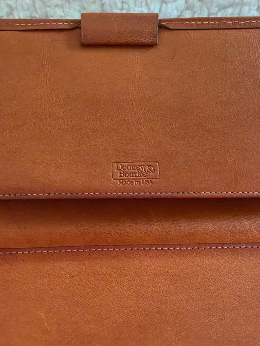 Dooney and Bourke Vintage Checkbook/Billfold